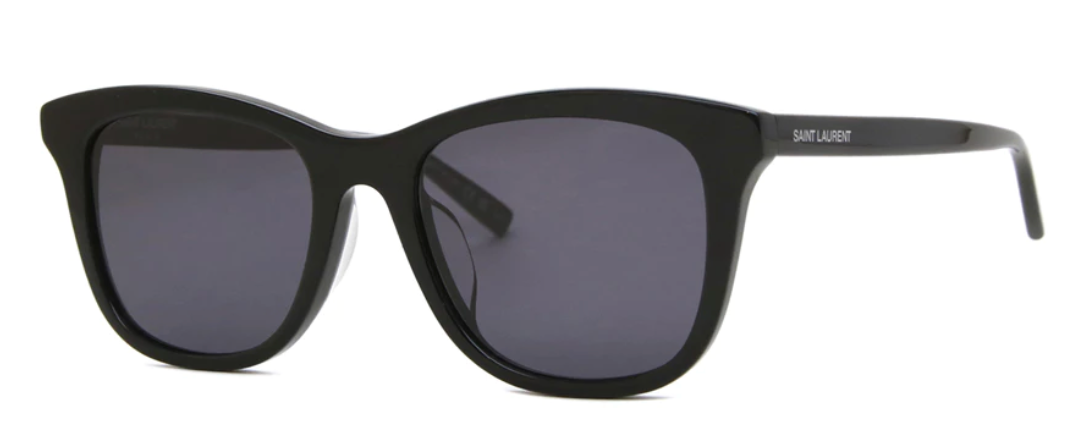 Saint Laurent, SL587K, 001 BLACK, 53